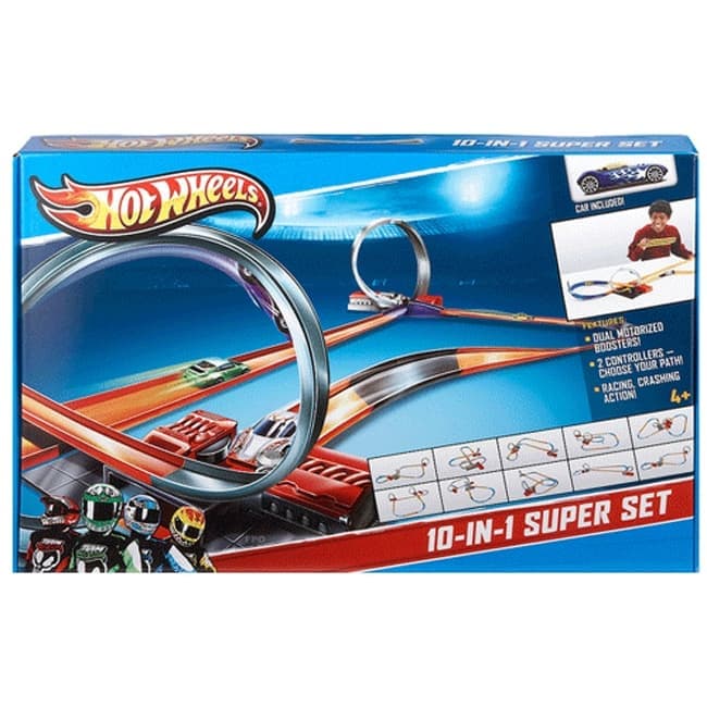 10 IN 1 SUPER SET HOT WHEELS Y0267