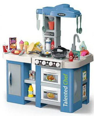 DK TOYS 922-126 Кухня с водой и паром TALENTED CHEF 72 предмета 72,5 см со звуком и светом от магазина ДЕТКИ
