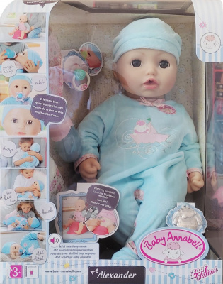 Кукла Беби Анабель с мимикой, 46 см, Baby Annabell 794-036