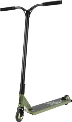 Самокат трюковой SHREDER 2021 колёса 110 мм ABEC 9 до 50 кг тормоз-крыло (Цвет: Зелёный)