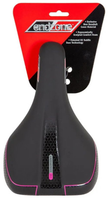 STG Х108358 Седло спортивное VELO VL-4457 247 мм x 152 мм Цвет Чёрный/Розовый от магазина ДЕТКИ