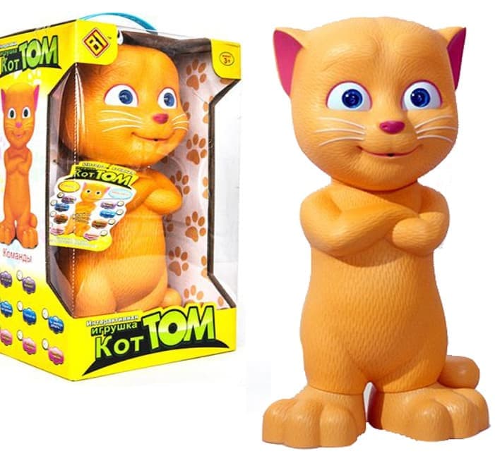 Игрушка томам. Интерактивная игрушка кот том Джинджер. Игрушка кот Джинджер рыжий. Кот Томас говорящий игрушка. Интерактивная игрушка кот рыжий Джинджер.