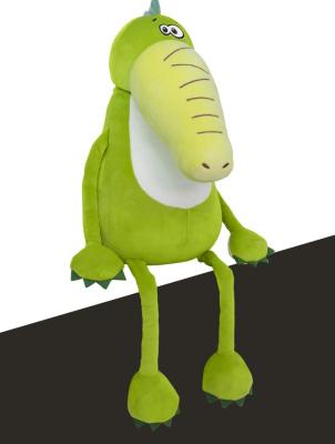 ПРЯТКИ Pr32-06 Игрушка мягкая КРОКОДИЛ ГРЭГ коллекция ПРЯТКИ 32 см от магазина ДЕТКИ