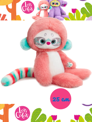 BUDI BASA LR25-13 Игрушка мягкая ЛОРИ КОЛОРИ МОММО 25 см Цвет Персиковый от магазина ДЕТКИ