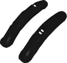 VINCA SPORT HN16 Комплект велосипедных крыльев для детского велосипеда 16"/18" пластиковые Цвет Чёрный от магазина ДЕТКИ