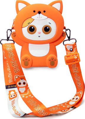 BUDI BASA АВВ-069 Сумочка ЛИ-ЛИ ЛИСИЧКА из силикона от магазина ДЕТКИ