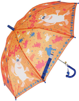 ИГРАЕМ ВМЕСТЕ UM45-BUBA Зонт детский БУБА 45 см полуавтомат, свисток от магазина ДЕТКИ