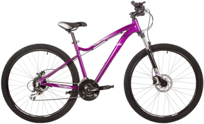 Велосипед женский VEGA EVO 27.5" 2022 (Артикул: 27AHD.VEGAEVO.17VT1, Размер рамы: 17" (Рост 156-170 см), Цвет: Фиолетовый)