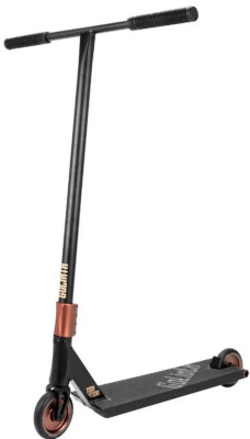 Самокат трюковой GOLIATH 2021 колёса 120 мм ABEC 9 до 100 кг тормоз-крыло (Артикул: 261058, Цвет: Чёрный)