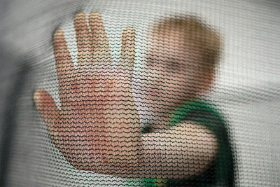 Батут каркасный SKY DOUBLE с входом на клапане, с защитной сеткой диаметр 305 см (Артикул: Sky Double 3.05, Цвет: Чёрный/Синий)