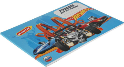 УМКА ALB40-63428-HW Альбом для рисования HOT WHEELS 40 листов А4 от магазина ДЕТКИ