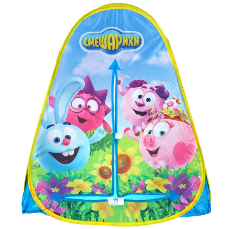 ИГРАЕМ ВМЕСТЕ GFA-SMESH01-R Палатка детская игровая СМЕШАРИКИ 81 см x 91 см x 81 см от магазина ДЕТКИ