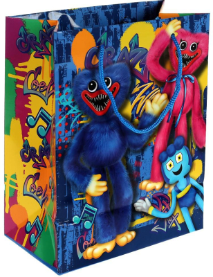 ЧУДО ПРАЗДНИК PM-82695-HV Пакет подарочный M ХАГИ ВАГИ малый 18 см х 22.7 см х 10 см от магазина ДЕТКИ