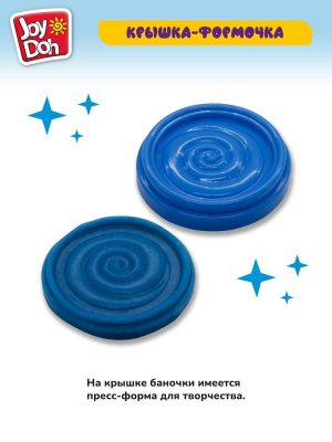 JOY-DOH POT-04/112 Масса для лепки 4 баночки по 112 г от магазина ДЕТКИ