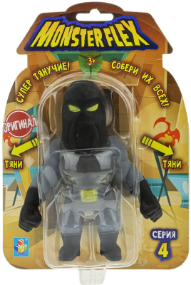 1TOY Т21916_9 Фигурка тянущаяся MONSTER FLEX ПАЛАЧ серия 4 15 см от магазина ДЕТКИ