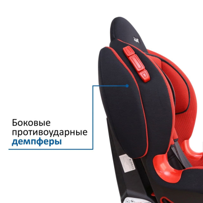 Автокресло КОКОН ISOFIX Группа 1-2 (9-25кг) (Артикул: КРЕС0117, Цвет: Красный)