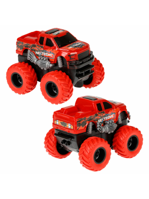 1TOY Т23877 Гибкий трек NEXTREME 100 деталей, внедорожник красный от магазина ДЕТКИ