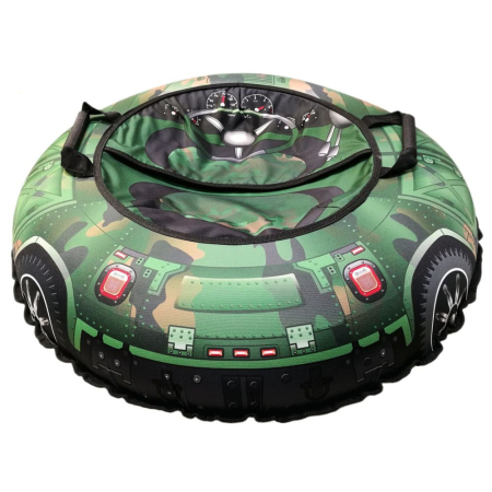 Тюбинг с рисунком в чехле (Цвет Military Car) Тюбинг с рисунком в чехле (Цвет Military Car)