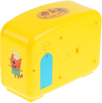 ИГРАЕМ ВМЕСТЕ M826-H40011-R Микроволновая печь ТРИ КОТА серия Я ПОМОГАЮ МАМЕ платформа вращается, световые эффекты от магазина ДЕТКИ