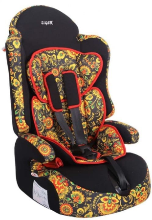 Автокресло ТРАНСФОРМЕР ПРАЙМ ISOFIX Группа 1-2-3 (9-36кг) (Цвет Хохлома)