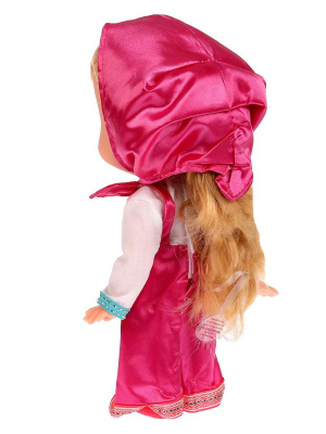 КАРАПУЗ 83033K-N Кукла МАША серия МАША И МЕДВЕДЬ с набором парикмахера 25 см 3 стиха-потешки, песенка от магазина ДЕТКИ