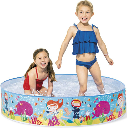 INTEX 58477 Бассейн детский каркасный DIVING Морские приключения 122 см х 25 см от магазина ДЕТКИ