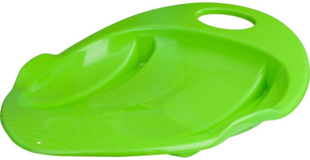 Ледянка круглая СНЕЖНЫЙ ГОНЩИК (Цвет Зелёный)