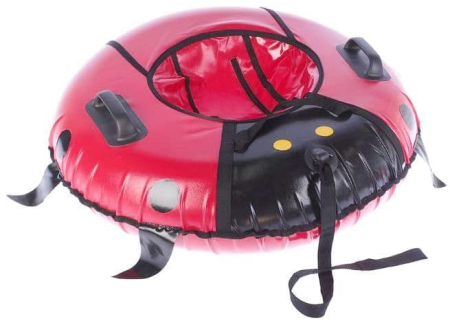 Тюбинг БОЖЬЯ КОРОВКА 100 см (Цвет Красный)