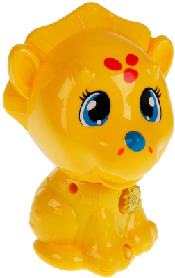 УМКА HT1098-R Игрушка развивающая ВЕСЁЛЫЙ ДИНОЗАВРИК 13 см 50 песен, звуков и стихов, голова-трещотка от магазина ДЕТКИ