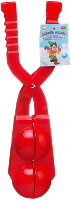 AB TOYS PT-00877 Снежкодел двойной ЗИМНИЕ ЗАБАВЫ диаметр 8 см от магазина ДЕТКИ