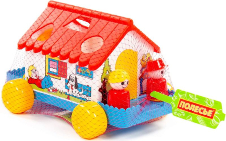 ПОЛЕСЬЕ 6202 Сортер ИГРОВОЙ ДОМ от магазина ДЕТКИ
