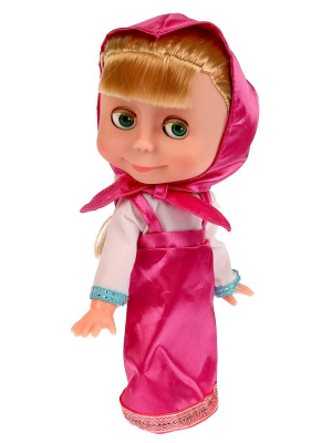 КАРАПУЗ 83033K-N Кукла МАША серия МАША И МЕДВЕДЬ с набором парикмахера 25 см 3 стиха-потешки, песенка от магазина ДЕТКИ