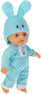 КАРАПУЗ Y30BB-KROSHIK-HAT Кукла-пупс МАЛЫШАРИКИ Крошик 30 см, в пластиковой шапочке, 15 песен и стихов от магазина ДЕТКИ