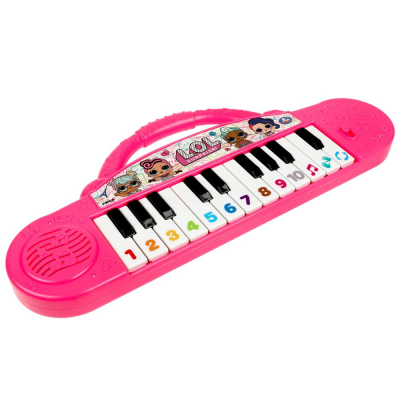 УМКА HT456-R4 Пианино L.O.L. SURPRISE ВЕСЁЛЫЕ НОТКИ 150 песен, стихов и звуков от магазина ДЕТКИ