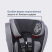 Автокресло ИНДИГО ISOFIX Группа 1-2-3 (9-36кг) (Цвет Серый)