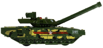 ТЕХНОПАРК ARMATA-12MIL-GN Танк металлический инерционный АРМАТА Т-14 АРМИЯ РОССИИ 12 см Цвет Камуфляж от магазина ДЕТКИ