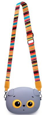 BUDI BASA АВВ-024 Сумка для девочки Басик кот кросс-боди детская через плечо от магазина ДЕТКИ