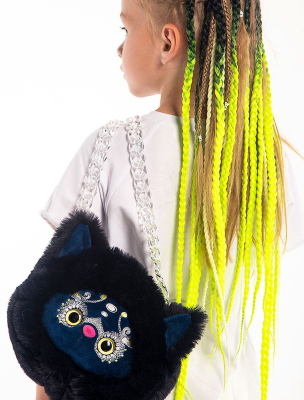 BUDI BASA LRB-06 Сумка ЛОРИ КОЛОРИ НЕО Цвет Чёрный от магазина ДЕТКИ