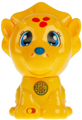 УМКА HT1098-R Игрушка развивающая ВЕСЁЛЫЙ ДИНОЗАВРИК 13 см 50 песен, звуков и стихов, голова-трещотка от магазина ДЕТКИ