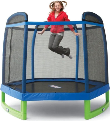 HASTTINGS  Батут каркасный CROX с защитной сеткой диаметр 220 см от магазина ДЕТКИ