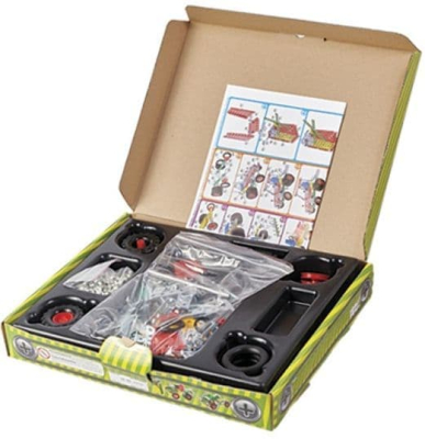 ТЕХНОК Т1936 Конструктор металлический ФЕРМЕРСКАЯ ТЕХНИКА 253 детали 8 моделей от магазина ДЕТКИ