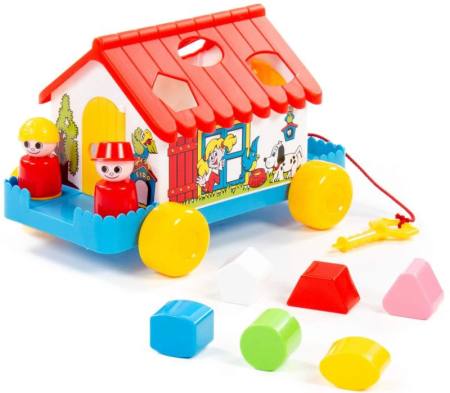 ПОЛЕСЬЕ 6202 Сортер ИГРОВОЙ ДОМ от магазина ДЕТКИ