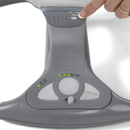 Качели INGENUITY УМНЫЕ И БЕСШУМНЫЕ с вибрацией в коробке (Цвет Стандарт)