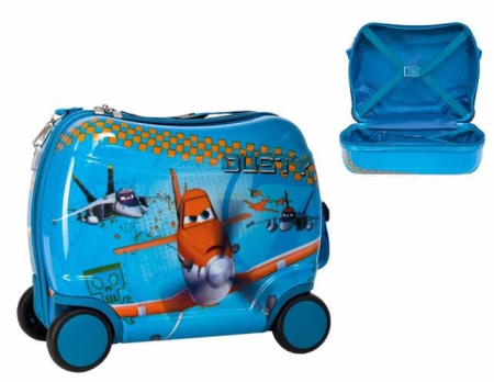JOUMMA BAGS 13810 Чемодан детский DISNEY PLANES с 4 колесиками от магазина ДЕТКИ