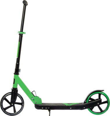 Самокат складной DELTA 200 2021 колёса 200 мм до 50 кг тормоз-крыло (Артикул: BS0010-200P.DELTA.GN20, Цвет: Зелёный)