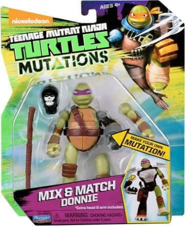 TMNT 90380 (90652) Фигурка Черепашки Ниндзя 12 см МУТАЦИЯ ДОНАТЕЛЛО на блистере от магазина ДЕТКИ