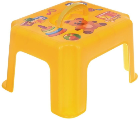 Табурет-подставка (Цвет Жёлтый)