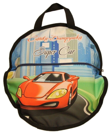 Тюбинг с рисунком в чехле (Цвет Super Car)