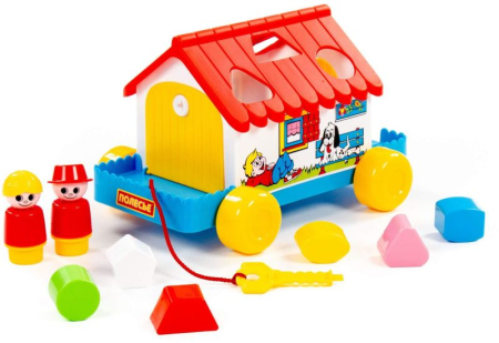 ПОЛЕСЬЕ 6202 Сортер ИГРОВОЙ ДОМ от магазина ДЕТКИ