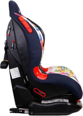 Автокресло KS 525 ISOFIX Группа 1-2 (9-25кг) (Артикул: KRES2911, Цвет: Калейдоскоп-синий)